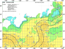 関東・東海海況速報/広域(2021/08/16)