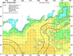 関東・東海海況速報/広域(2021/08/17)
