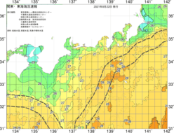 関東・東海海況速報/広域(2021/08/22)
