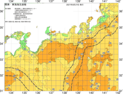 関東・東海海況速報/広域(2021/08/27)