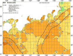 関東・東海海況速報/広域(2021/08/28)