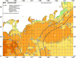 関東・東海海況速報/広域(2021/08/29)