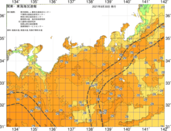 関東・東海海況速報/広域(2021/08/30)