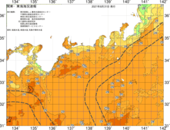 関東・東海海況速報/広域(2021/08/31)