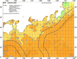 関東・東海海況速報/広域(2021/09/03)