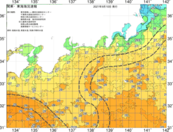 関東・東海海況速報/広域(2021/09/10)
