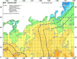 関東・東海海況速報/広域(2021/09/22)