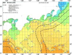 関東・東海海況速報/広域(2021/09/27)