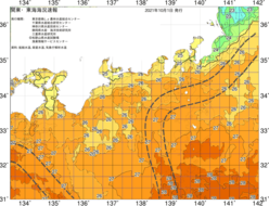 関東・東海海況速報/広域(2021/10/01)