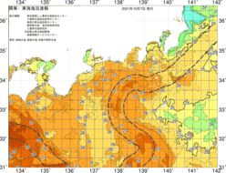 関東・東海海況速報/広域(2021/10/07)