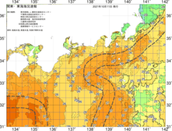 関東・東海海況速報/広域(2021/10/11)
