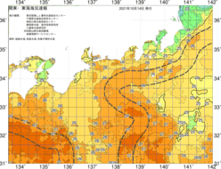 関東・東海海況速報/広域(2021/10/14)