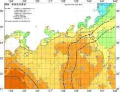 関東・東海海況速報/広域(2021/10/19)
