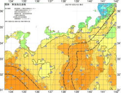 関東・東海海況速報/広域(2021/10/21)