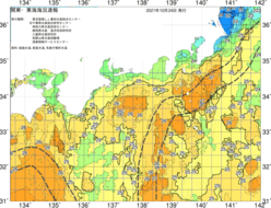 関東・東海海況速報/広域(2021/10/24)