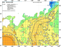 関東・東海海況速報/広域(2021/10/26)