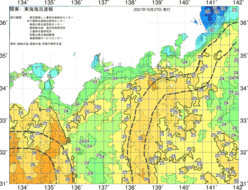 関東・東海海況速報/広域(2021/10/27)