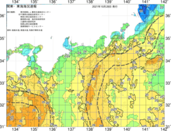 関東・東海海況速報/広域(2021/10/28)