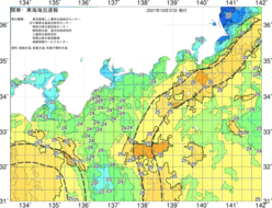 関東・東海海況速報/広域(2021/10/31)
