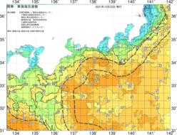 関東・東海海況速報/広域(2021/12/22)