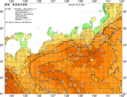 関東・東海海況速報/広域(2022/01/01)
