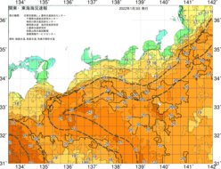 関東・東海海況速報/広域(2022/01/03)
