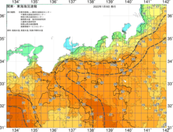 関東・東海海況速報/広域(2022/01/09)
