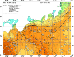 関東・東海海況速報/広域(2022/01/10)