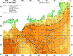 関東・東海海況速報/広域(2022/01/11)