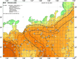 関東・東海海況速報/広域(2022/01/12)
