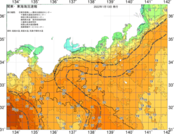 関東・東海海況速報/広域(2022/01/13)