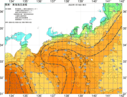 関東・東海海況速報/広域(2022/01/18)