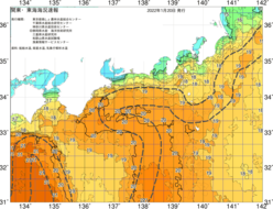 関東・東海海況速報/広域(2022/01/20)