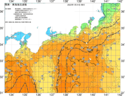 関東・東海海況速報/広域(2022/01/31)