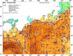 関東・東海海況速報/広域(2022/04/23)