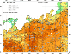 関東・東海海況速報/広域(2022/04/25)