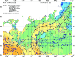 関東・東海海況速報/広域(2022/06/19)