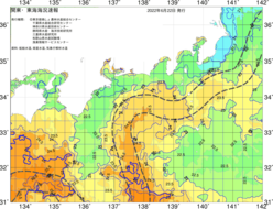 関東・東海海況速報/広域(2022/06/22)