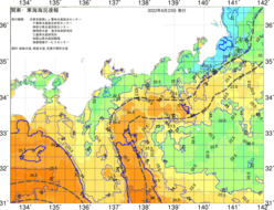 関東・東海海況速報/広域(2022/06/23)