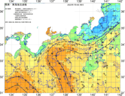 関東・東海海況速報/広域(2022/07/04)