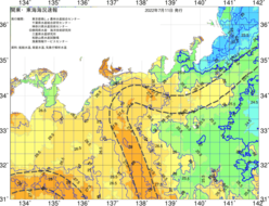関東・東海海況速報/広域(2022/07/11)