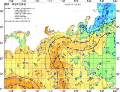 関東・東海海況速報/広域(2022/07/12)