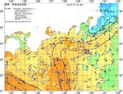 関東・東海海況速報/広域(2022/07/15)