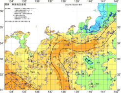 関東・東海海況速報/広域(2022/07/20)