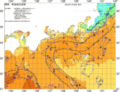 関東・東海海況速報/広域(2022/07/28)