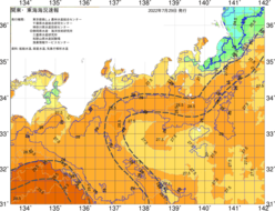 関東・東海海況速報/広域(2022/07/29)