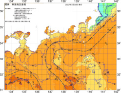 関東・東海海況速報/広域(2022/07/30)