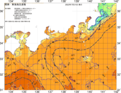 関東・東海海況速報/広域(2022/07/31)