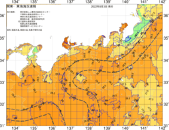 関東・東海海況速報/広域(2022/08/03)
