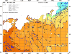 関東・東海海況速報/広域(2022/08/15)